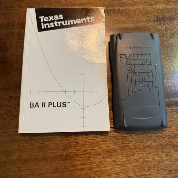 Texas Instruments Calculator - BA II Plus - Picture 3 of 7